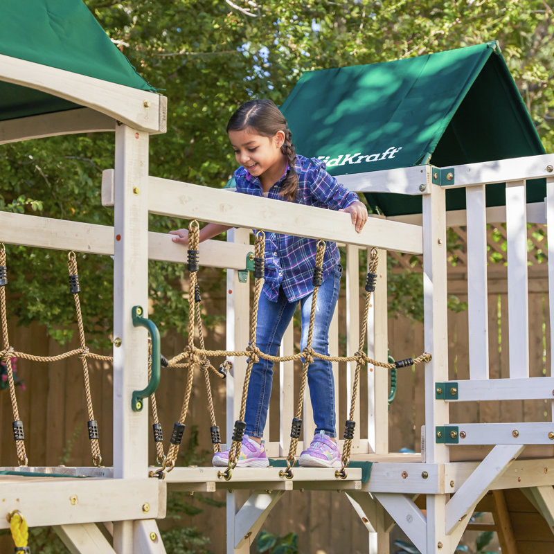 KidKraft Titan Cliffs Swing Set And Slide & Reviews Wayfair